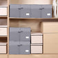 ⏳Time-Limited Special⏰Shoe Organizer with Adjustable Dividers & Clear Cover – Extra-Large Capacity, Durable Fabric & Easy Installation 🔍✨