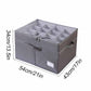 ⏳Time-Limited Special⏰Shoe Organizer with Adjustable Dividers & Clear Cover – Extra-Large Capacity, Durable Fabric & Easy Installation 🔍✨