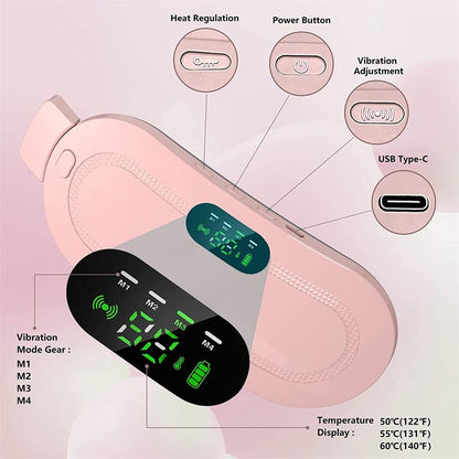 ⏳Time-Limited Special⏰Wireless Menstrual Pain Massager – Heating, Vibration, Discreet ✨
