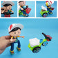 ⏳Time-Limited Special⏰Light‑up stunt trike with music and a removable doll — 360° spinning wheels, colorful lights, and endless fun for little riders. 🎶