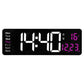 ⏳Time-Limited Special⏰16" Large Digital Clock with Temperature, Date, Auto DST, Night Light, Auto Brightness Dimmer