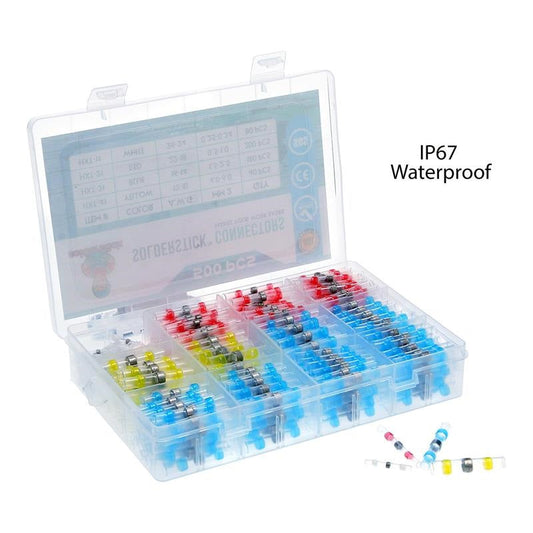⏳Time-Limited Special⏰Haisstronica Solder-Seal Wire Connectors - Waterproof heat-shrink connectors with a self-soldering function