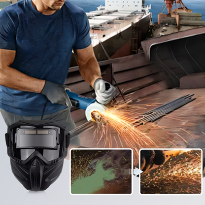 ⏳Time-Limited Special⏰Auto‑Darkening Welding Mask – True Color, Dual‑Wear Eye Protection ✨