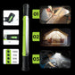 ⏳Time-Limited Special⏰Rechargeable LED Work Light with Hook – 50% OFF! 3 modes, dual 2600mAh batteries, 3+ hours runtime – tough & portable.