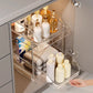 ⏳Time-Limited Special⏰Multifunctional pull‑out organizer for under the bathroom sink – Expandable, Pipe‑Friendly, Transparent Storage ✨