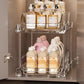⏳Time-Limited Special⏰Multifunctional pull‑out organizer for under the bathroom sink – Expandable, Pipe‑Friendly, Transparent Storage ✨