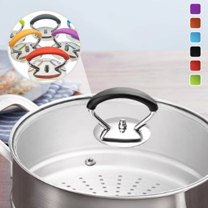 ⏳Time-Limited Special⏰Silicone Pot Lid Anti-Scald Replacement Knob – Safe & Convenient – Heat-Resistant, Universal Fit & Easy Install ✨