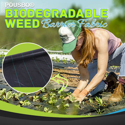⏳Time-Limited Special⏰Weed Control Fabric – Blocks Sunlight, Breathable & Perfect for Garden Beds & Pathways 📉
