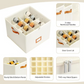 ⏳Time-Limited Special⏰Fabric Shoe Organizer Storage Box – Foldable, Large Capacity, Dustproof & Breathable for Closet & Bedroom 🧺✨