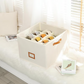 ⏳Time-Limited Special⏰Fabric Shoe Organizer Storage Box – Foldable, Large Capacity, Dustproof & Breathable for Closet & Bedroom 🧺✨