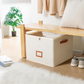 ⏳Time-Limited Special⏰Fabric Shoe Organizer Storage Box – Foldable, Large Capacity, Dustproof & Breathable for Closet & Bedroom 🧺✨