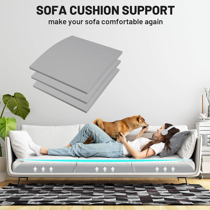 ⏳Time-Limited Special⏰Sofa Cushion Support for Sagging Seats - High-Density Foam Insert with Non-Slip Base for Enhanced Comfort & Posture 🏠💫