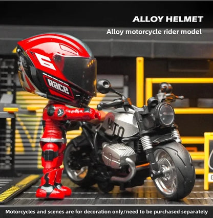 ⏳Time-Limited Special⏰From Rider to Helmet — The Coolest Transforming Motorcycle Model Ever!
