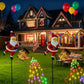 ⏳Time-Limited Special⏰Solar Christmas Santa Decor Lights – Weather‑Resistant, 5 Styles 🎁