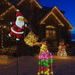 ⏳Time-Limited Special⏰Solar Christmas Santa Decor Lights – Weather‑Resistant, 5 Styles 🎁