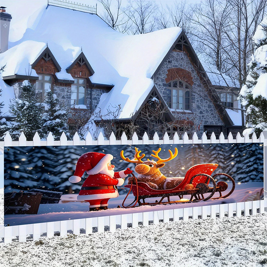 🔥 Christmas special offer: 49% discount 🎉Outdoor Merry Christmas Hanging Banner