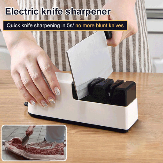 🔪 55% OFF NOW! ⚙️ Professional Electric Knife Sharpener – Fast & Precise Sharpening, Multi-Angle Guide for Kitchen & Outdoor Knives ✨📦