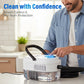 ⏳Time-Limited Special⏰High‑Temp Steam Cleaner – 105°C steam, 15s heat‑up. Kills 99.9% germs, no chemicals. 6 levels, large 1100ml tank. Multi‑surface magic! 🔥✨