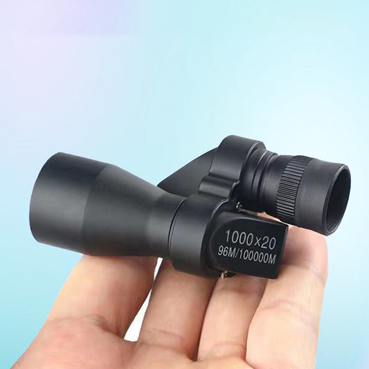 🔭 Mini Pocket Monocular (1000x20): Pocket-Large + Smartphone Clip – Perfect for Outdoor Explorations (For All Ages!)