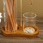 ⏳Time-Limited Special⏰2 in 1 Incense & Candle Holder Natural Wood Base Aromatherapy Diffuser💞