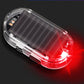 ⏳Time-Limited Special⏰Solar Car Anti-Theft Light – solar + USB charged, auto-flashes at night. Realistic LED mimics active alarm – deters thieves without wiring. Heat-resistant, stick & go! 🛡️💡