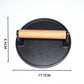 ⏳Time-Limited Special⏰Cast Iron Steak & Burger Press‑Ridged Grill Press🥩