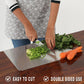 ⏳Time-Limited Special⏰304 Stainless Steel Cutting Board – Durable, Easy to Clean & Perfect for Kitchen, Baking & Meat Preparation 🔪