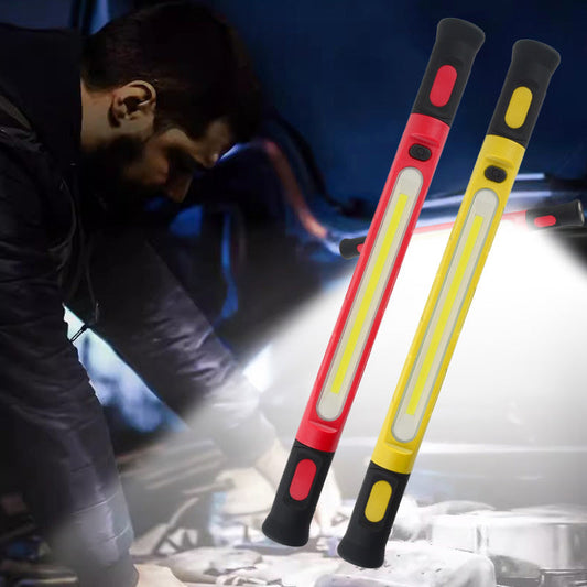 ⏳Time-Limited Special⏰3000LM LED Work Light – Magnetic + hook, 5200mAh battery, 360° rotation. Type‑C fast charge. Bright as day anywhere! 🔋✨