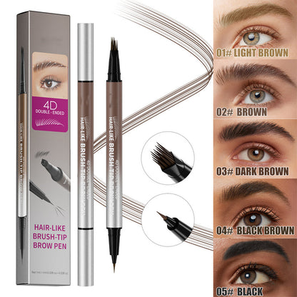 ⏳Time-Limited Special⏰2-in-1 Waterproof Liquid Brow Pen💕
