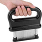 ⏳Time-Limited Special⏰Meat Tenderizer with 48 Stainless Steel Blades – Tenderize in Seconds, Dishwasher-Safe & Safe Storage Cover Included! 🔪