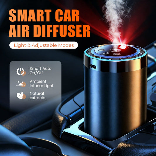 ⏳Time-Limited Special⏰Smart Car Diffuser – Ambient Light & Spray Modes 💨