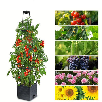 ⏳Time-Limited Special⏰Garden Raised Bed Planter Boxes with Trellis