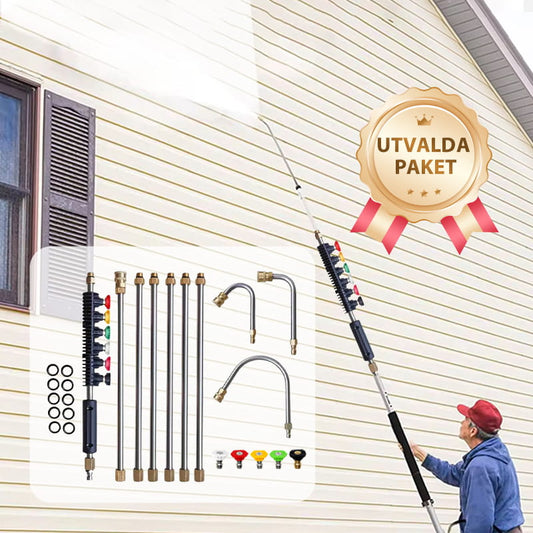 ⏳Time-Limited Special⏰4000 PSI Telescopic Pressure Washer Wand — 3-in-1 whole-home cleaning; clean high surfaces without a ladder ✨
