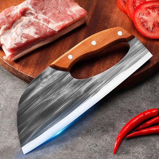 ⏳Time-Limited Special⏰Multifunctional Stainless Steel Labor-Saving Kitchen Knife – 24cm Ultra-Sharp, Ergonomic Handle & Rust-Resistant 🔪