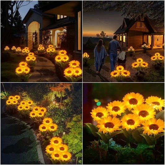 ⏳Time-Limited Special⏰Solar Sunflower Outdoor Decor – Realistic, IP65 & weatherproof – Automatic on/off – perfect for garden, patio or balcony ☀️🌿✨🏡