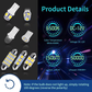⏳Time-Limited Special⏰42-Piece Super Bright LED Car Interior Lighting Set 🚗