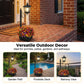 💐New arrival 46% OFF!🌿Wrought Iron Solar Light – Retro Style & All-Weather