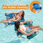 ⏳Time-Limited Special⏰Tropical Leaf Inflatable Pool Lounger – Ultralight & Compact with Hand or Foot Pump | Durable PVC, Cup Holder – Perfect for Beach, Pool or Garden (Blue/Green)🏖️😎