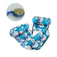 ⏳Time-Limited Special⏰Tropical Leaf Inflatable Pool Lounger – Ultralight & Compact with Hand or Foot Pump | Durable PVC, Cup Holder – Perfect for Beach, Pool or Garden (Blue/Green)🏖️😎