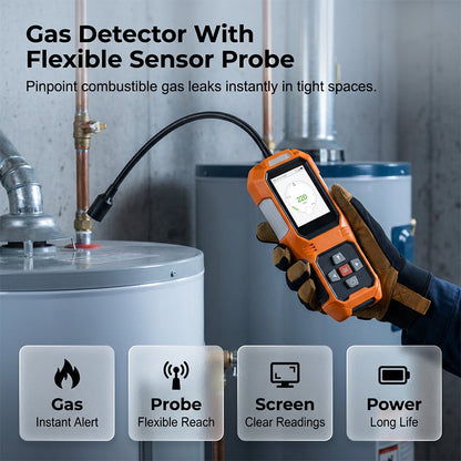 ⏳Time-Limited Special⏰Handheld Gas Leak Tester with LCD Display