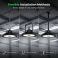⏳Time-Limited Special⏰UFO LED High Bay Light – 100W, 160lm/W, 220V, for Industrial, Warehouse & Large Spaces 🏭✨