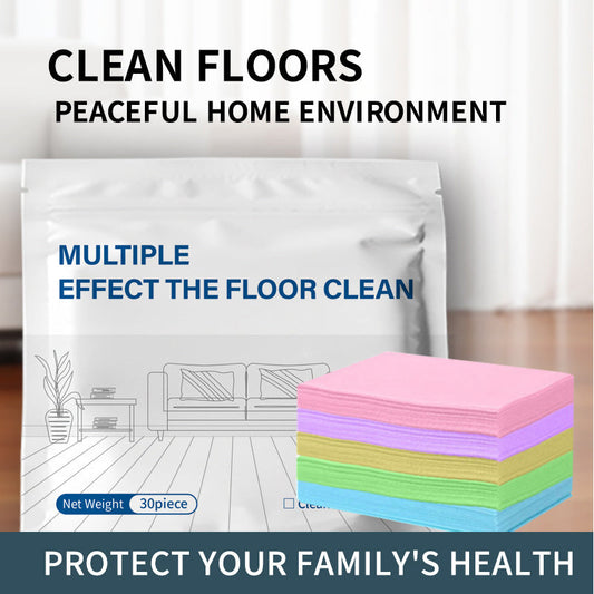 ⏳Time-Limited Special⏰30-Pieces Multi-Effect Floor Cleaning Sheets – Powerful Stain Removal & Fresh Scent 🌿