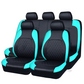 ⏳Time-Limited Special⏰9-Piece Quilted Faux Leather Seat Covers – Car Interior Accessory ⏰