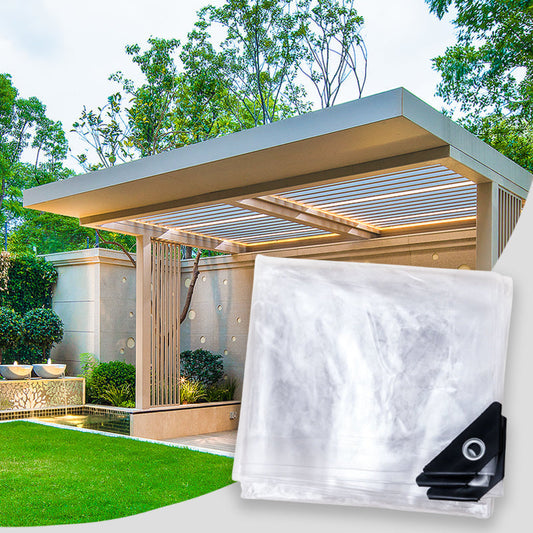 ⏳Time-Limited Special⏰Heavy Duty Weatherproof Clear Tarps 14 Mil