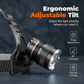 ⏳Time-Limited Special⏰Rechargeable Zoomable Headlamp with Motion Sensor