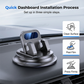 ⏳Time-Limited Special⏰Rotating Dashboard Car Phone Holder – 360° Adjustable & Anti-Slip – Hands-Free Phone Mount 🛡️