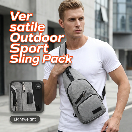 ⏳Time-Limited Special⏰Outdoor Sport Sling Pack – Multifunctional, Durable ✨