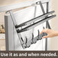 ⏳Time-Limited Special⏰Over The Door Hooks with Storage Basket