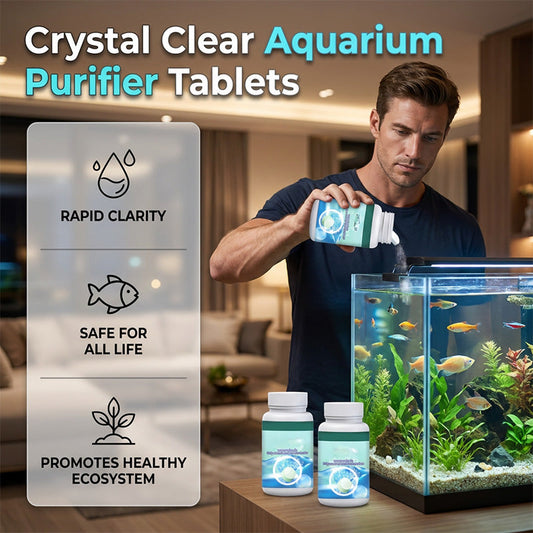 ⏳Time-Limited Special⏰Effervescent Tablets for Crystal Clear Fish Tanks