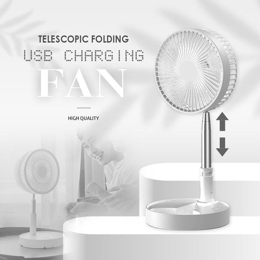 ⏳Time-Limited Special⏰Telescopic Folding USB Charging Fan